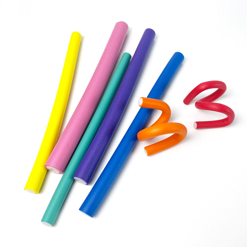 Customized Sponge Curling Bar, Barber Shop Styling Perm and Dyeing Tool, Hair Curling Iron, Heat Insulation and Cold Insulation Bar, Hair Salon Curling Iron