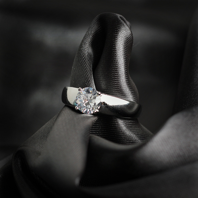 Quit holder empty holder yellow copper electroplating white steel gold 925 silver mosan drill holder pendant holder inlaid jewelry production