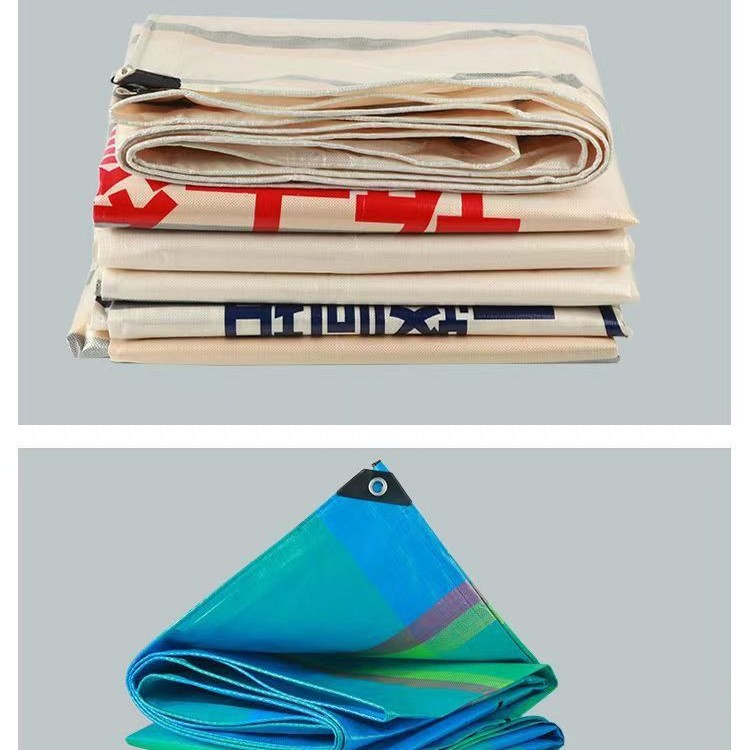 Customized Ultra-Light Tarpaulin Tarpaulin Thickeneded Raincloth Plastic Cloth Covering Tarpaulin Outdoor Breeding Cloth