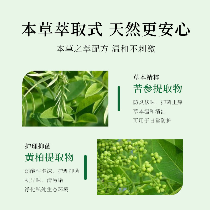 Private Antibacterial Lotion, Same Style Female Care Private Parts Rinse Liquid, Private Parts Plant Herbal Cleaning Liquid Factory