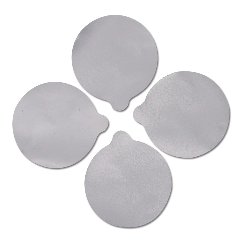 Coffee Probiotic PP Bottle Mouth Aluminum Foil Easy Tear Sealing Film Plastic Cup Aluminum Foil Sealing Film Film Aluminum Foil Foaming Film