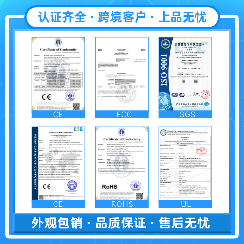 Wired to wireless carplay module adapter alloy shell 2.5D mirror android auto box