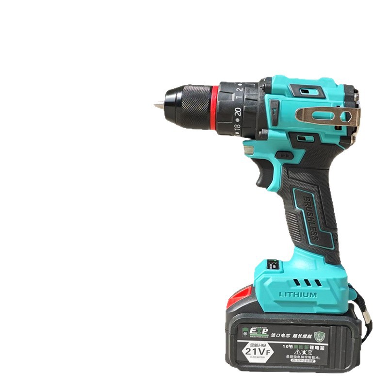 Pure Copper Brushless Electric Drill A3/48V/88V with Impact Function, Household Small Pistol Drill, Electric Screwdriver with High Torque