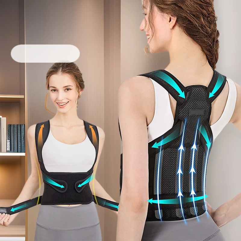 Пояс для коррекции горба для мужчин и женщин, поддержка спины