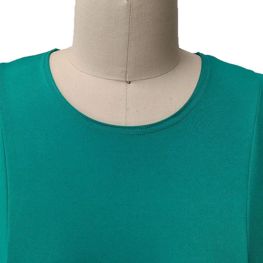 Customized Muslim Clothing Abaya Lace Sleeve Robe Middle Eastern Women's Dubai Round Neck Dress Cross-Border Large Size