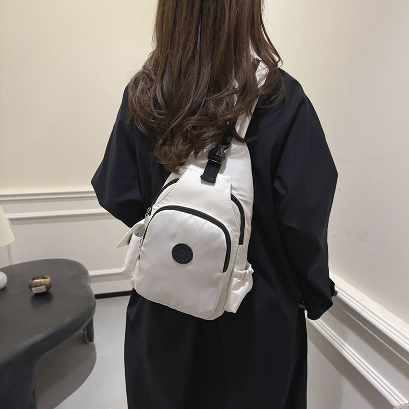 Outdoor Travel 2024 New One Pack Four Backers Multifunctional Casual Large Capacity Chest Bag Lightweight Multi-purpose Backpack