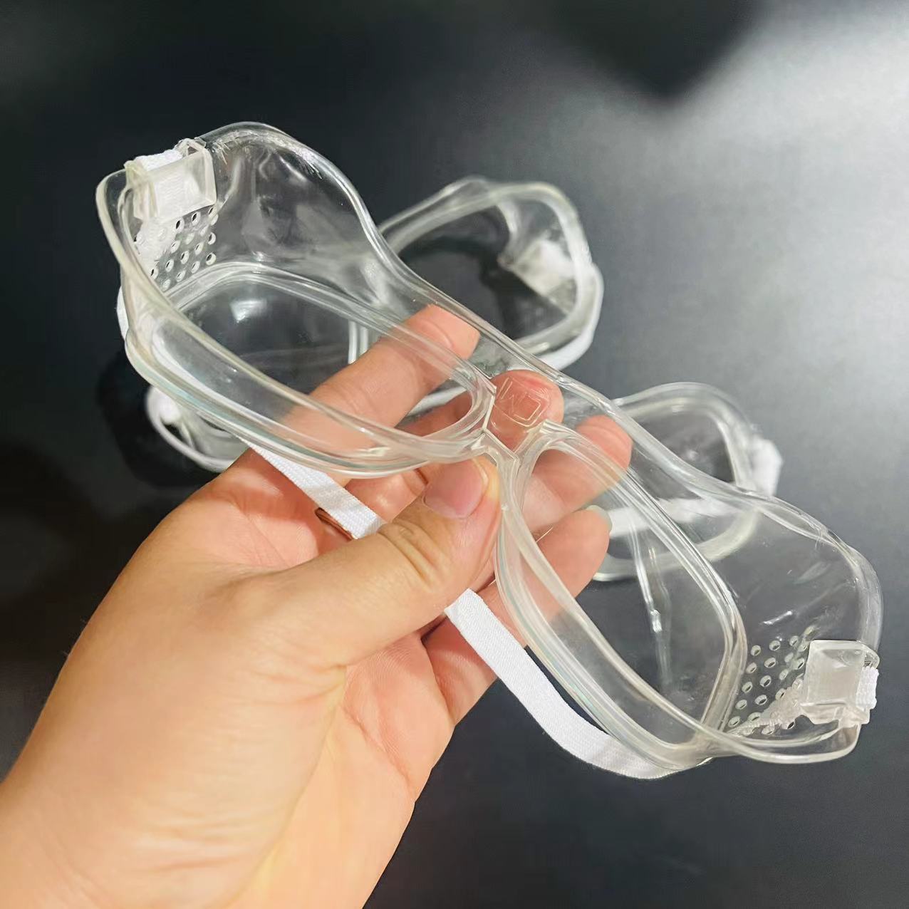 White Soft-edged Glasses, Small Goggles, Windproof Goggles, Goggles, Dustproof, Anti-splash, Labor Protection Glasses, Protective Glasses Wholesale