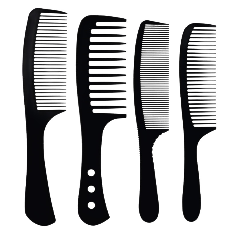 Manufacturer Supplies Tony Cover Pointed Tail Comb Wide Tooth Comb Dense Tooth Comb Double-Sided Special Styling Plastic Hairdressing Comb