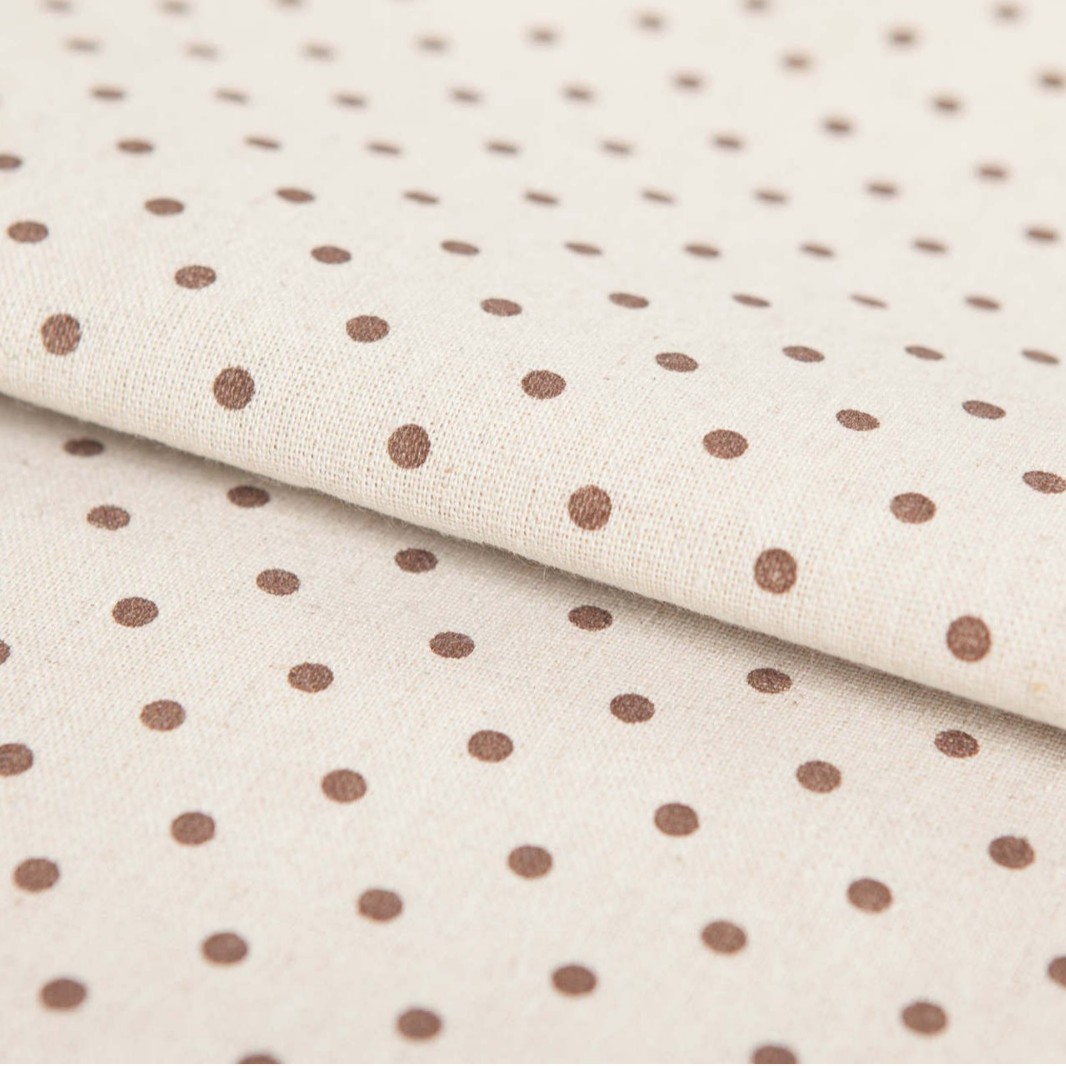 Export Korea printed home textile fabric little water Jade washed cotton and linen clothing curtain fabric handmade materials