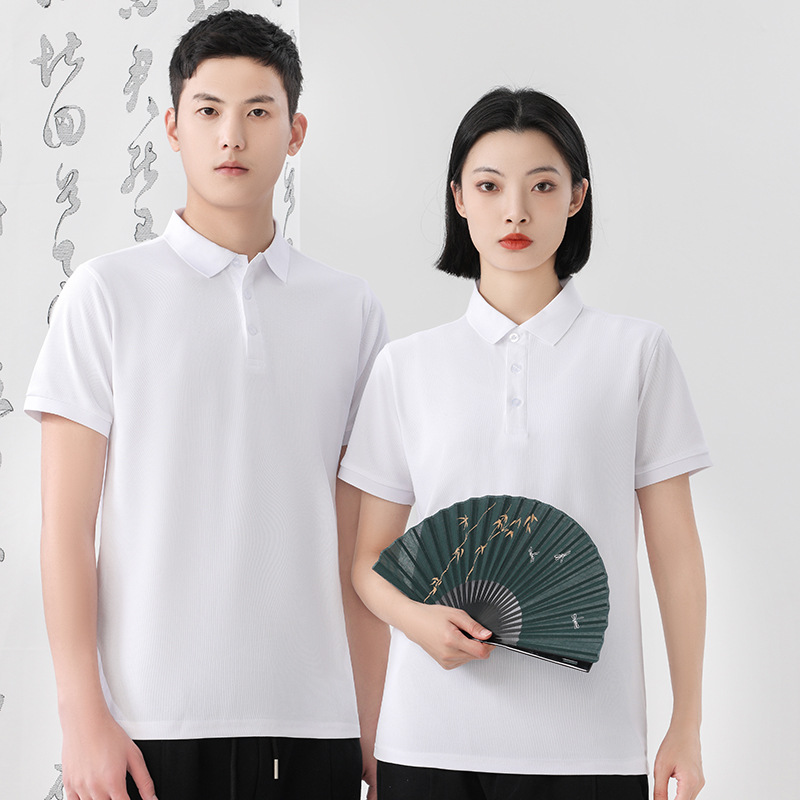 Summer overalls short-sleeved POLO shirt logo volunteer activity clothing group clothing factory clothing free printing t-shirt
