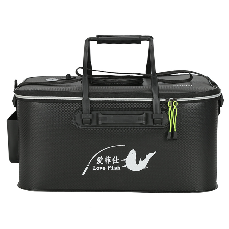 fish bucket fish bucket eva folding live fish bucket foldable fishing box fish protection bag beating bucket live fish bucket