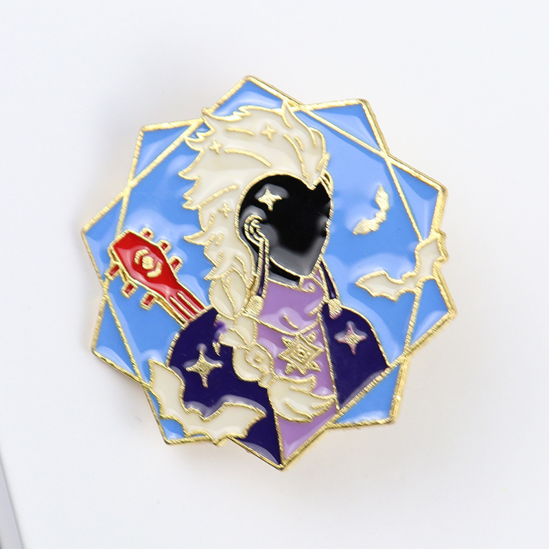 Metal badge custom paint school badge cartoon animation activity badge badge badge badge medal custom manufacturers