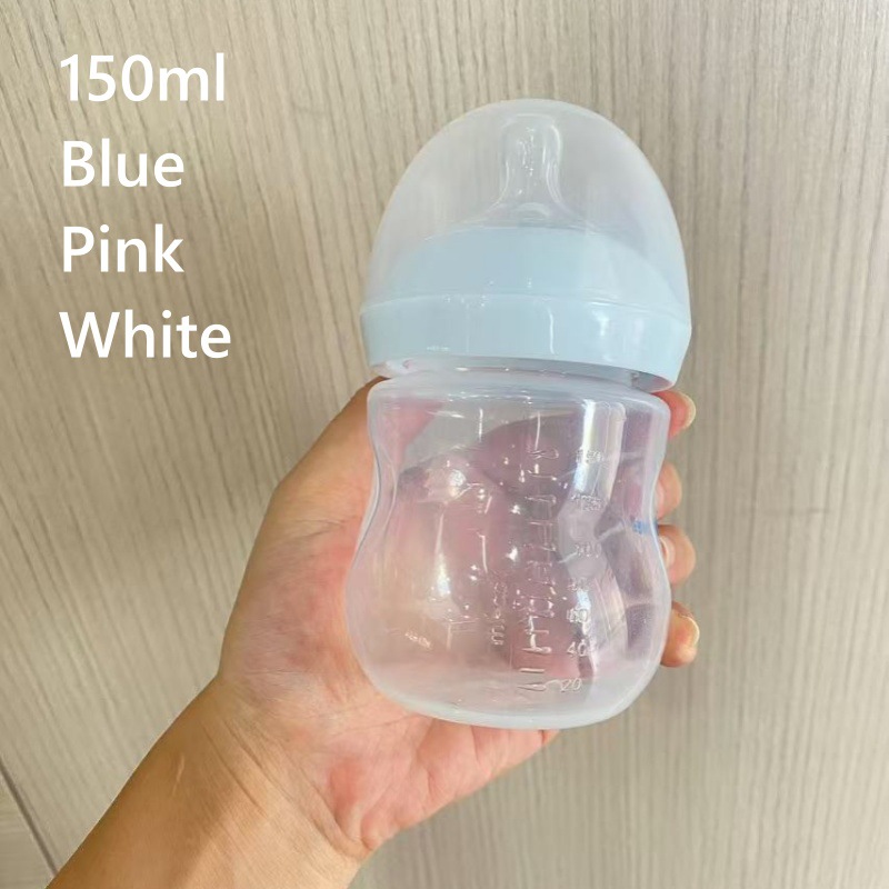 Xin'An's Same Baby Bottle Set with Handle Bottle with Scale Pp Plastic Bottle