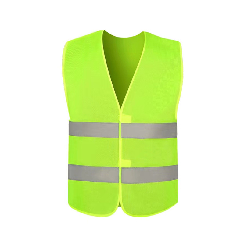 Reflective Safety Vest Vest Vest Breathable Fluorescent Multi-Pocket Reflective Clothing Breathable Construction Riding Printing Safety Clothing