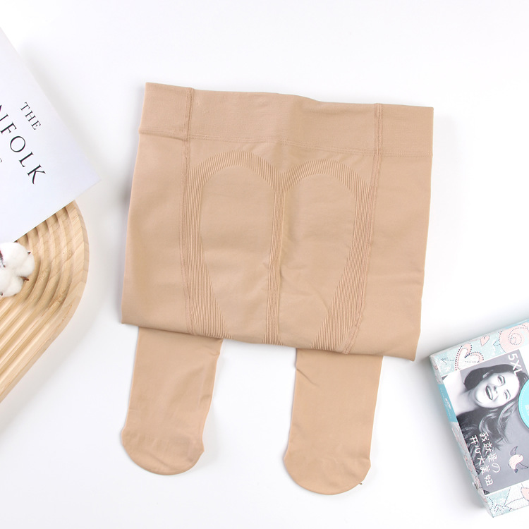 Far East Claw Hair and Fleece Warm Pants Autumn and Winter Thin Fleece Pantyhose Fleshy Extra Large Hip Foot Leggings 8505