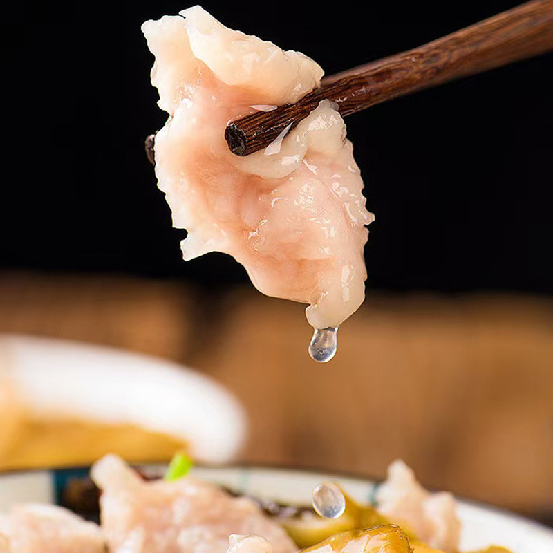 Fuding Meat Instant Frozen Lean Meatballs Special Instant Snacks Lean Meatballs Commercial Hot Pot Shop Wonton Shop Lean Meatballs