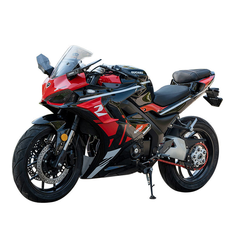 Cross-Border Export Dk400 Motorcycle Sports Car Ducason Motorcycle Double-Cylinder Water-Cooled Heavy Motorcycle Lying Racing Motorcycle