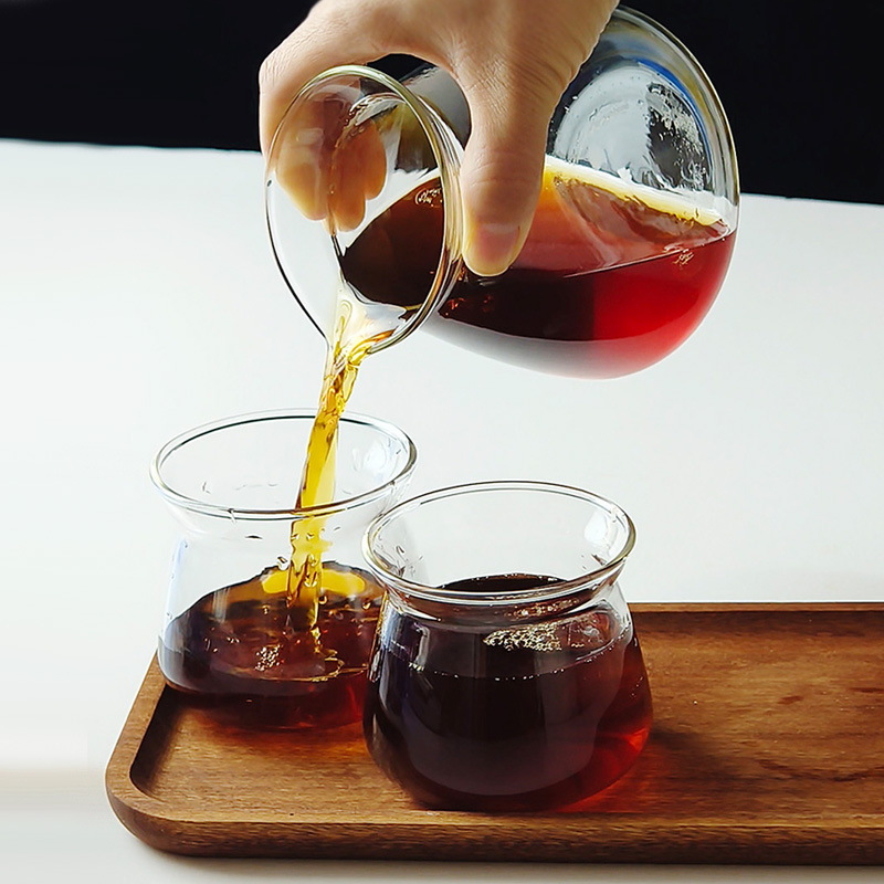 High Temperature Resistant Glass Sensory Cup Hand Brewing Tasting Cup Fair Cup Scent Cup Coffee Sharing Pot Ice American Coffee Cup