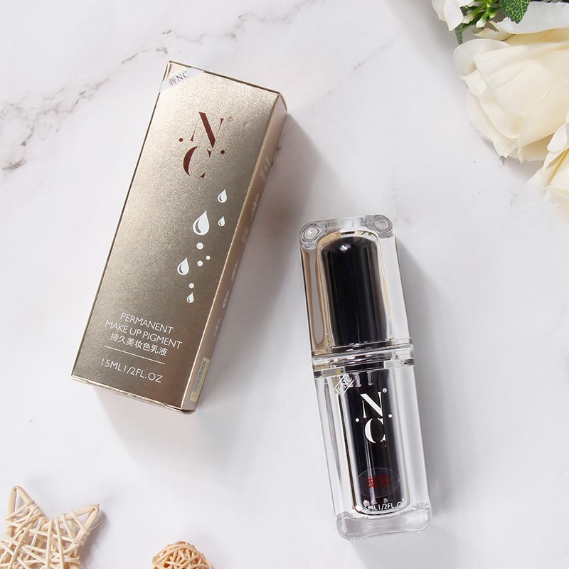 NC tattoo pigment semi-permanent pure plant eyebrow eyeliner eyebrow tattoo fog eyebrow beauty pupil line lip tattoo official color milk genuine goods