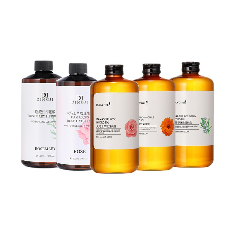 Bonwei Flower Water Hydrosol Hydrating and Moisturizing Pore-Shrinking Beauty Salon Toner Wholesale Rose Flower