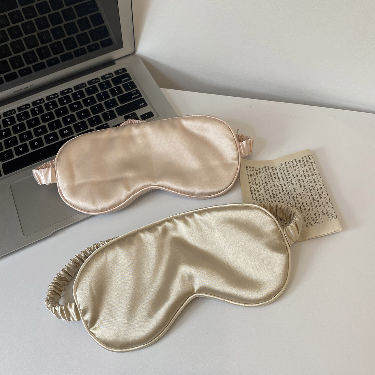 Sleep well ~ ins eye mask sleep shading to relieve fatigue double-sided eye protection sleep eye mask summer men and women cloud