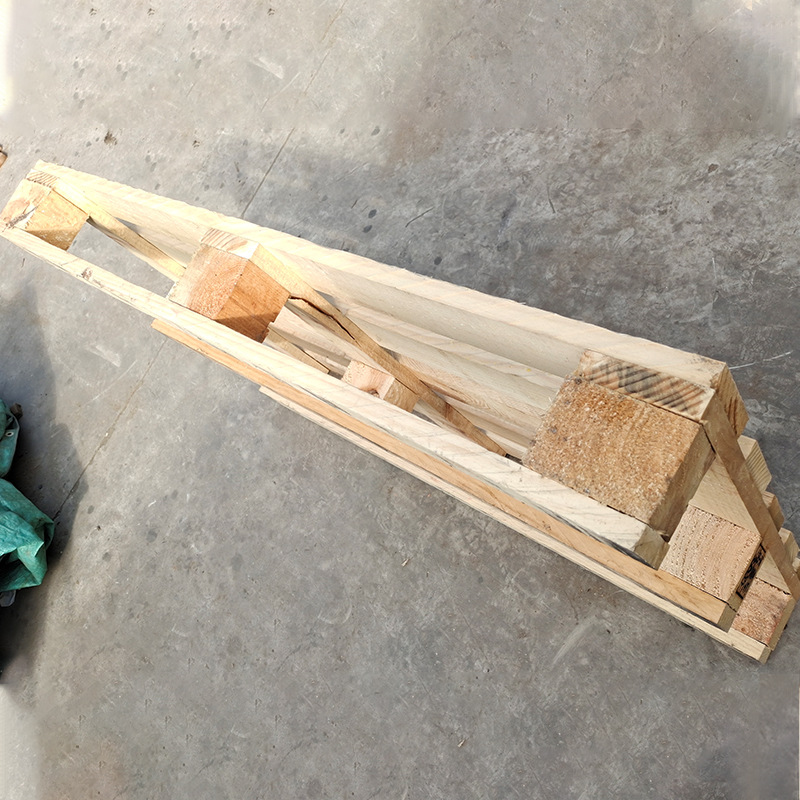 Wood Pallet Forklift Pallet European Standard Pallet Fumigation-Free Double-Sided Forklift Entry Plywood Industrial Pallet Leak-Proof Pallet