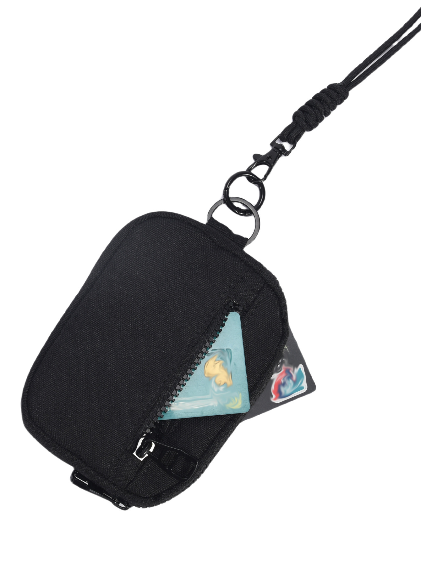 Многофункциональная сумка на шнурке для хранения наушников, ключей, карт и монет