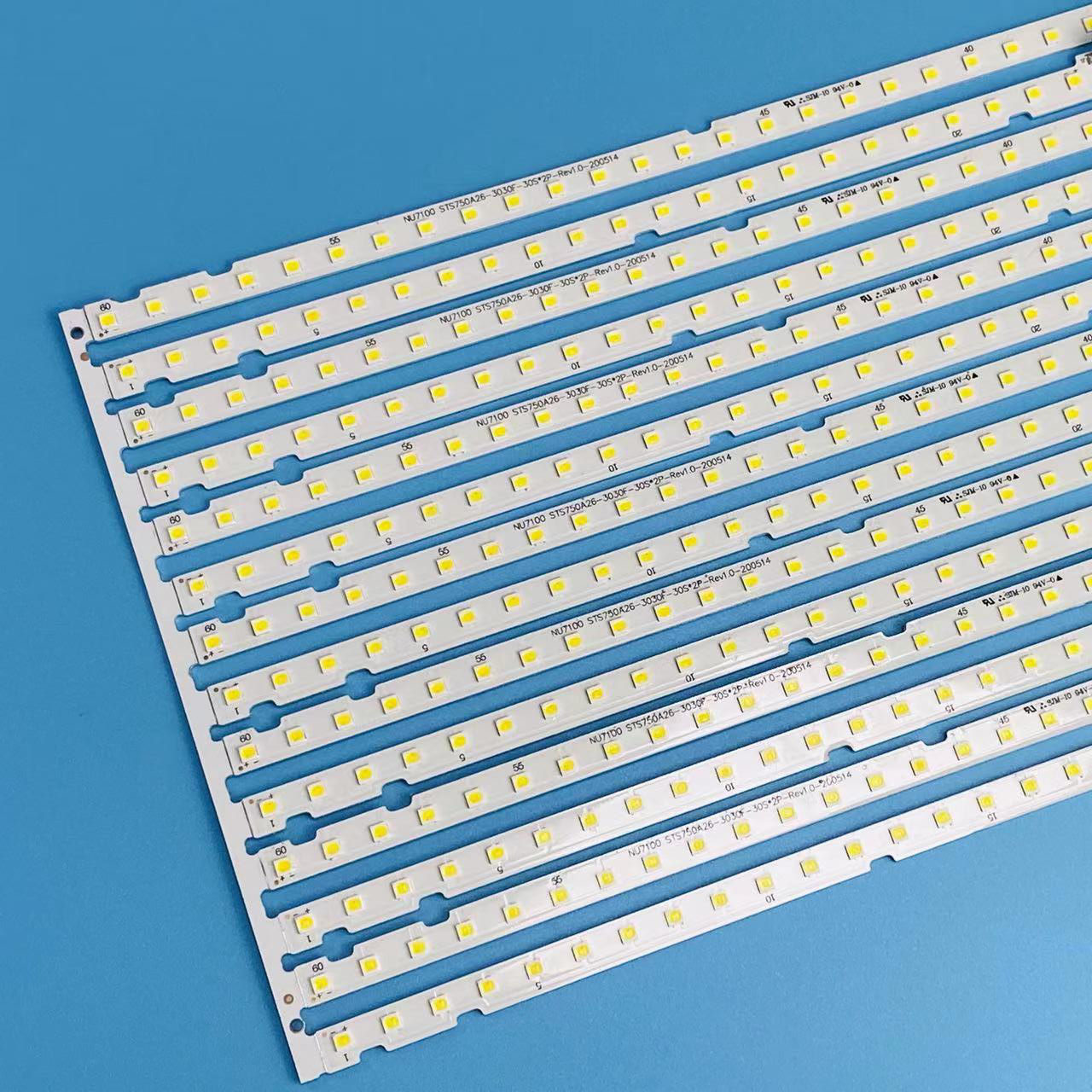 Original UN75NU6950/7170/7200 TV light bar NU7100 STS750A26 3030F 30s