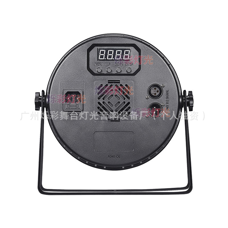 18 Full-Color Flat Par Lights Led Four-In-One Fill Light Wedding Stage Ktv Bar Ultra-Thin with Auxiliary Light Dyeing Light