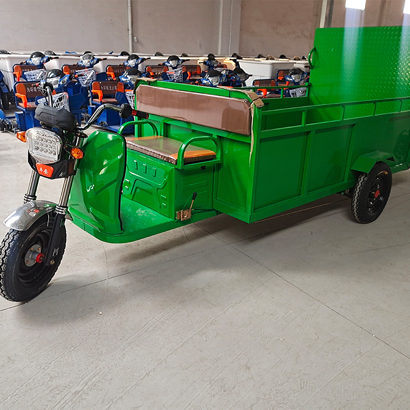 New Energy Six-Barrel Garbage Collection Truck Municipal Bidding Trash Can Transfer Truck Flatbed Eight-Barrel Sanitation Cleaning Truck