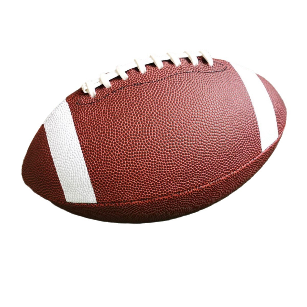 Factory direct custom No. 3, No. 6, No. 9 machine sewing PU/PVC standard competition training American football