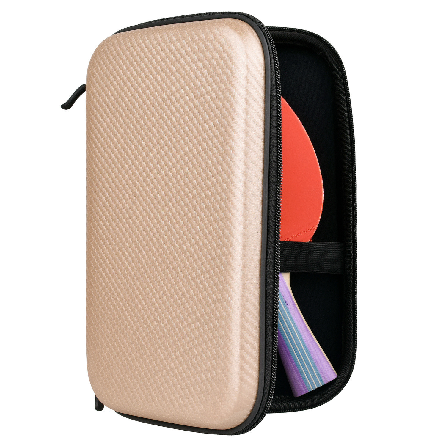 Customized Table Tennis Racket Case Portable Hand-Held Table Tennis Storage Bag Eva Hard Shell Protective Case Simple