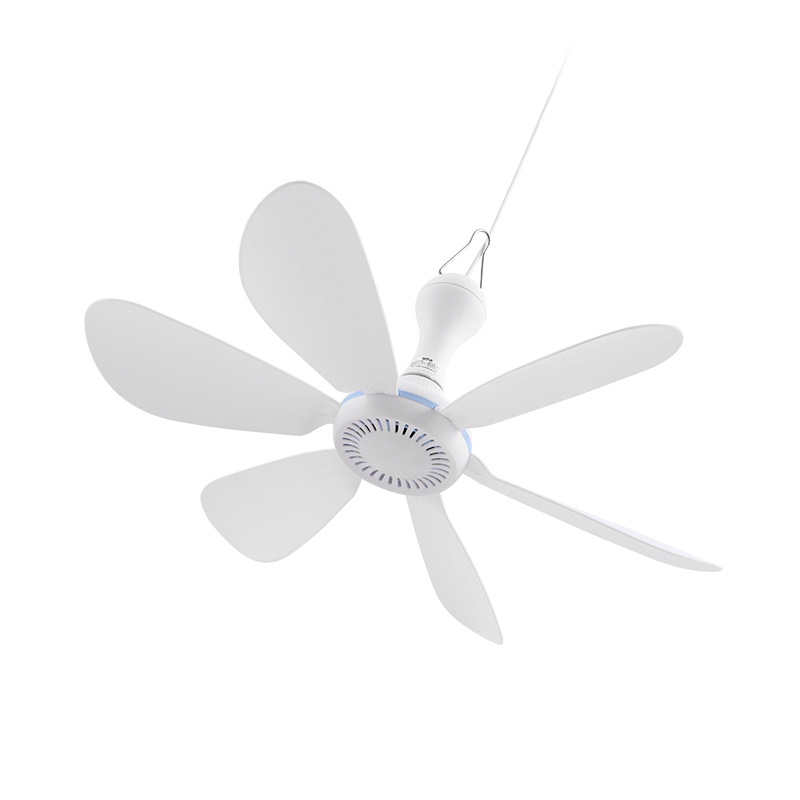 Bosje 5V Small Ceiling Fan DC Battery Battery Stall Power Outage Emergency Field Camping USB Ceiling Fan