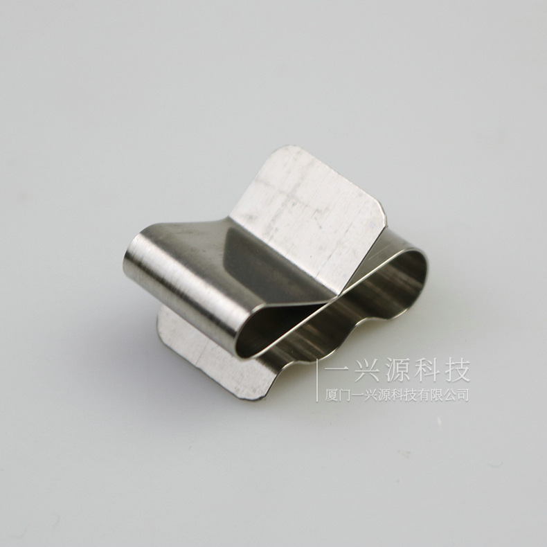 Photovoltaic stainless steel cable clamp solar special frame spring clamp photovoltaic cable clamp grounding clamp