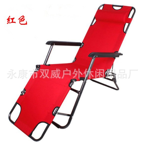 8.9kg Uses Three-Use Beach Chair, Single Foldableing Marching Companion Bed, Beach Chair, Multi-Functional Simple Recliner