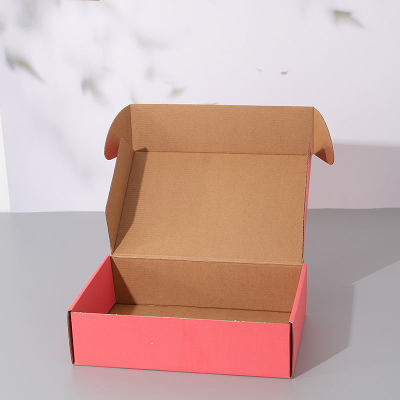 Customized Corrugated Airplane Box, Kraft Paper Packaging Box, White Card Fruit Gift Box, Cross-Border Exclusive Supply