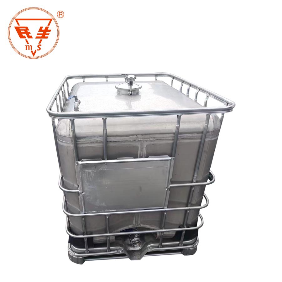 1000L 1180L 1500L IBC Square Barrel Food Chemical Storage Equipment