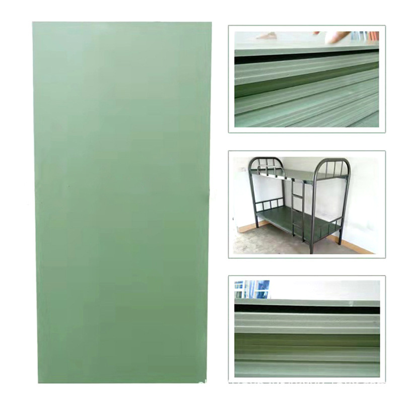 pvc bed board factory in stock wholesale 0.9m dormitory high density PVC bed board insect-proof waterproof flame retardant plastic bed board