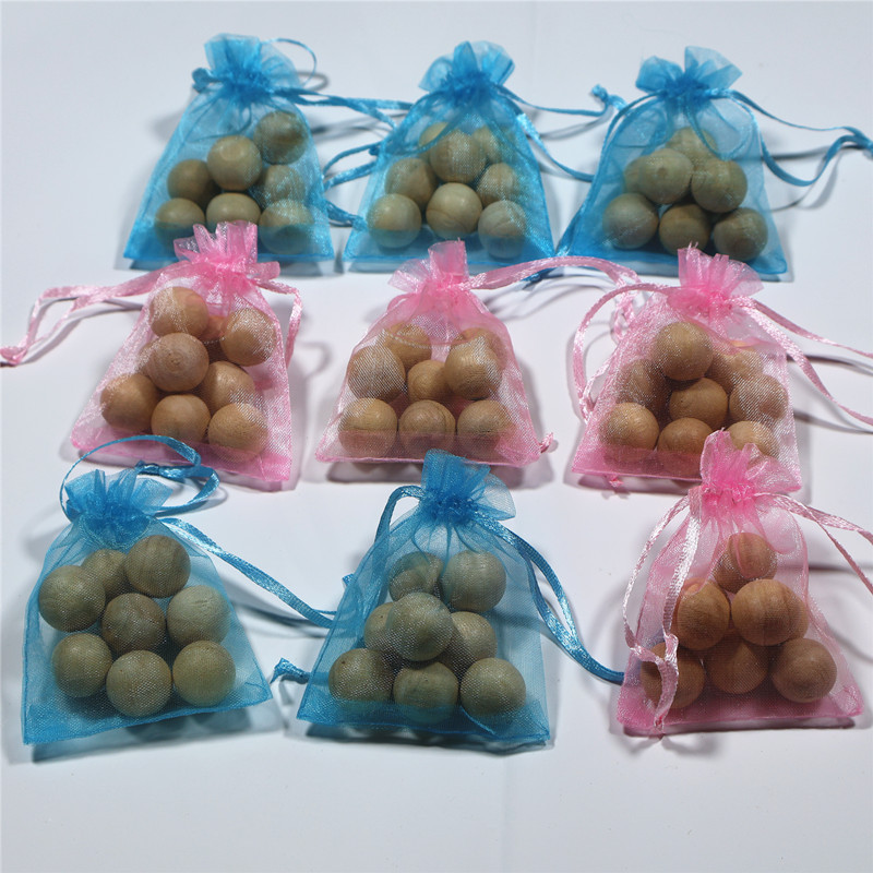 Camphor Wood Balls, Camphor Wood Beads, 20 Pieces, Diameter 1.8cm, Insect-Proof, Moth-Proof, Mildew-Proof, Deodorizing, Odor-Proof, Wardrobe Moth-Proof