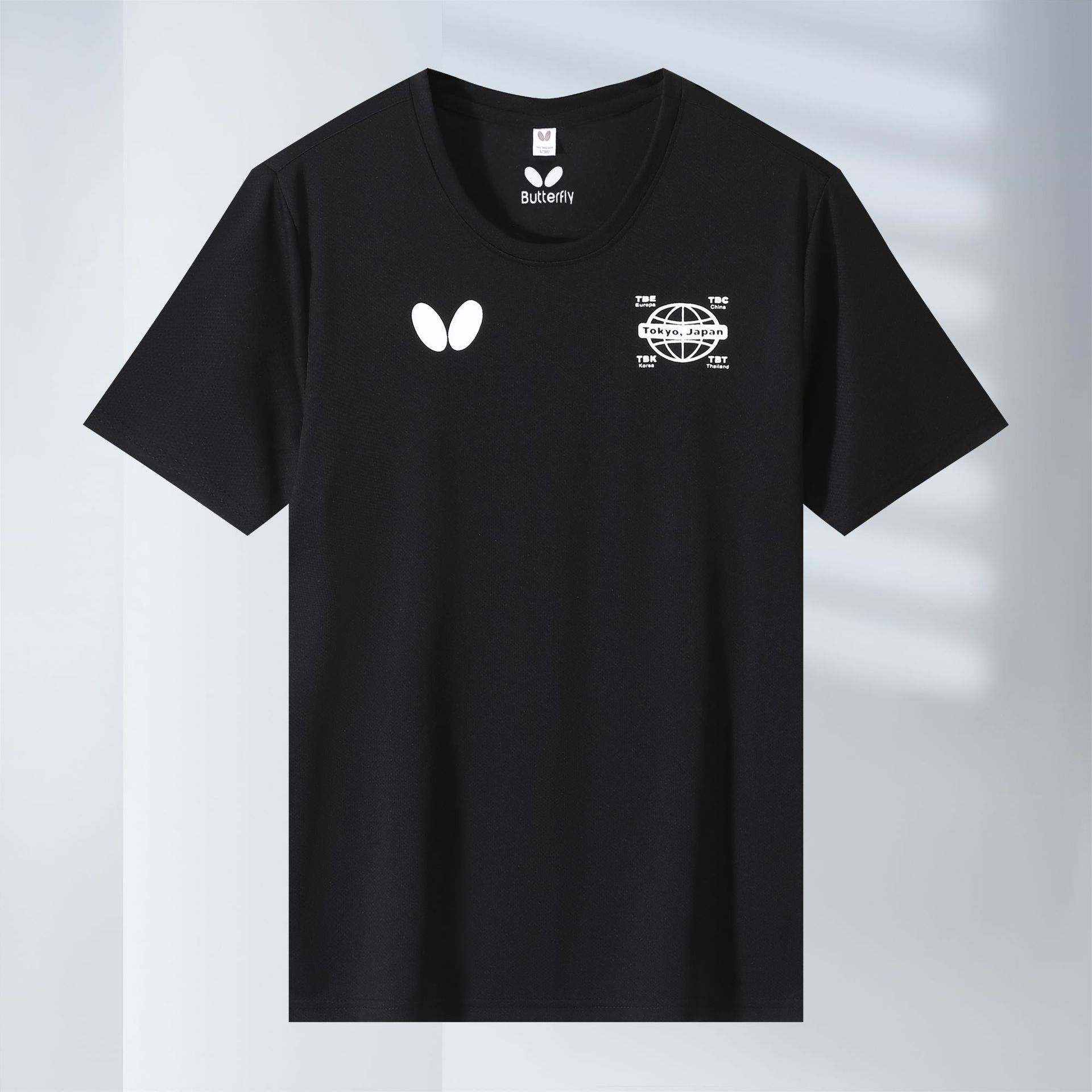 25 New Zhang Jike Fan Zhendong Butterfly Table Tennis Suit Quick-drying Competition Training Sports Short-sleeved Jacket Printing