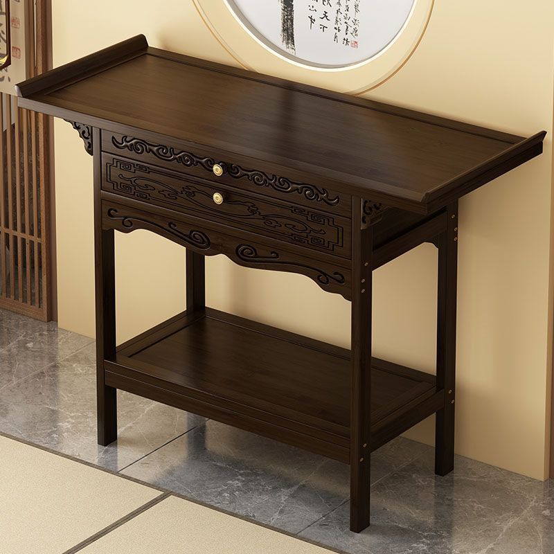 New Chinese Style Supply Table Modern Simple Entrance Table Table Long Fragrant Case Home Cabinet Guanyin Supply Table Supply Chain