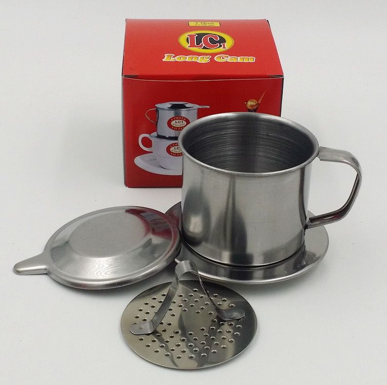 Vietnam stainless steel pot drip coffee pot 6Q7Q8Q new Vietnam pot coffee press pot coffee drip pot