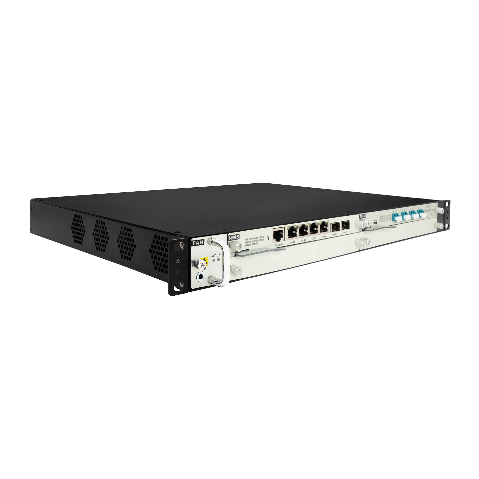 Edfa Power Amplifier Dwdm Optical Amplification C-Band Fiber Amplifier Launch End Power Boost