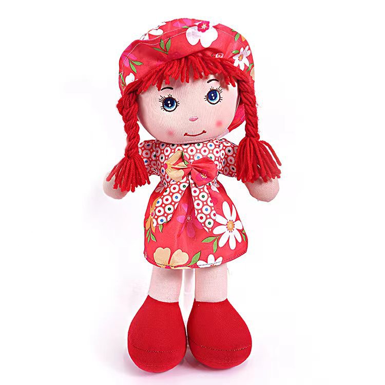 Middle East and South American Countries Hot-selling Plush Doll Hanging Doll Three Colors Mixed Ribbon Skirt Yiwu Source Worker