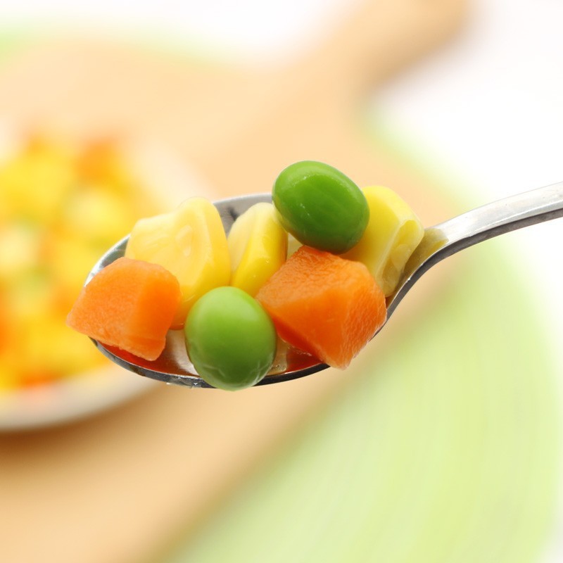 Aiford mixed vegetable grains 500g vegetable salad corn grains carrot green beans fried rice fried pizza frozen