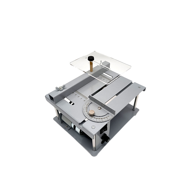 Small multi-functional mini table saw drama DIY model precision chainsaw mini metal small household cutting machine