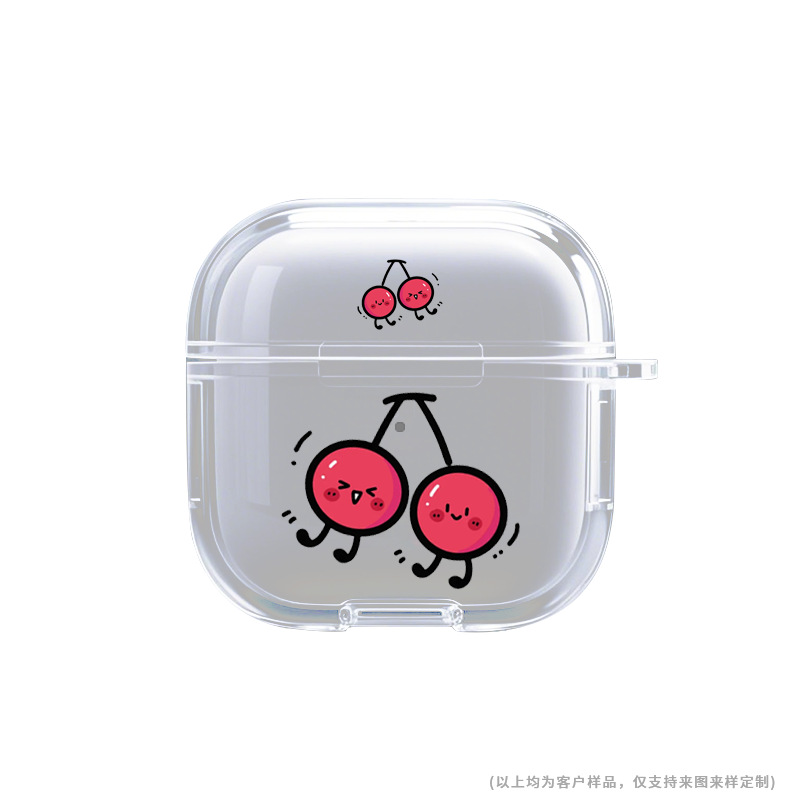 Uv Printing Processing Apple Bluetooth Headphone Shell AirPods 1/2/3 Generation Customized Acrylic Customized with Pictures