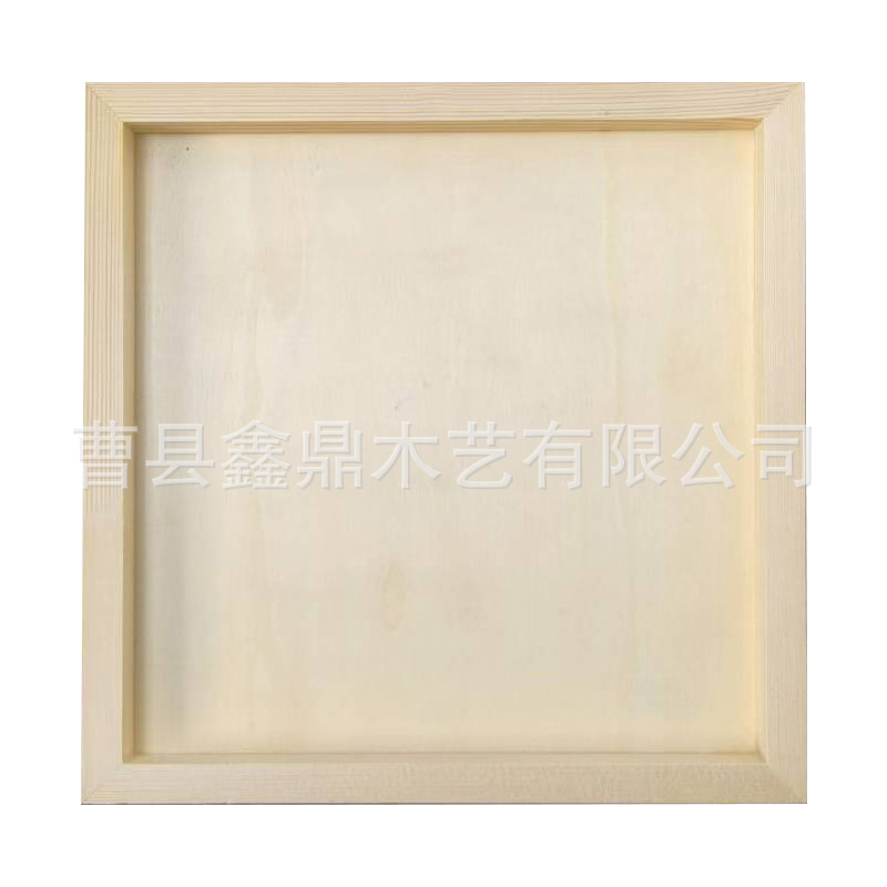 Clay Picture Frame Ultra Light Clay Handmade DIY Material Stereoscopic Wooden Frame Picture Frame Works Display