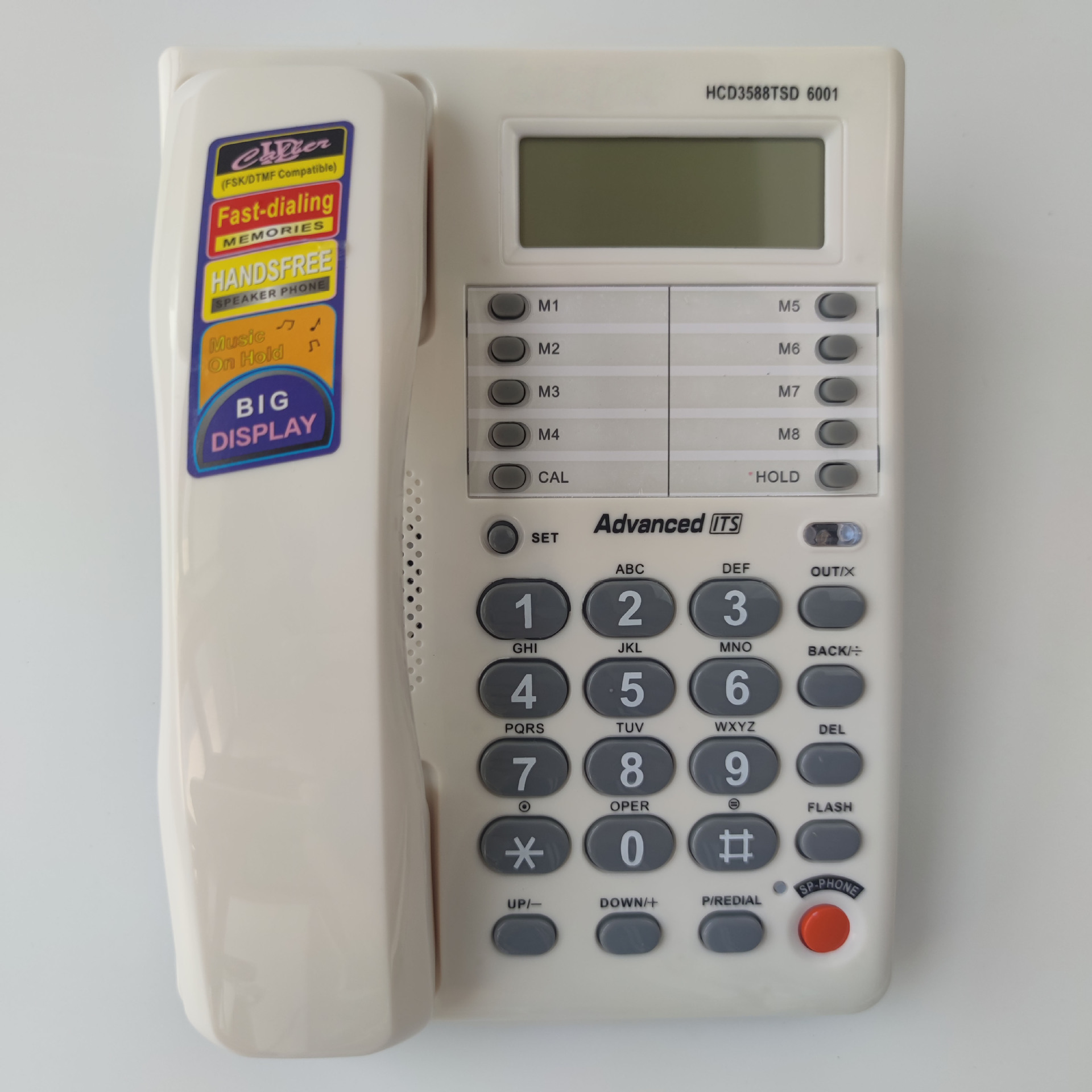 Business office landline export foreign trade Amazon caller ID telephone wired telephone Panasonic style