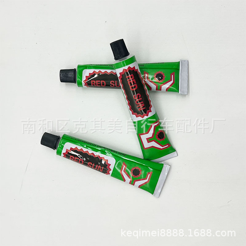 Bicycle motorcycle inner tire repair glue water-cooled non-glue single-pack tire repair glue